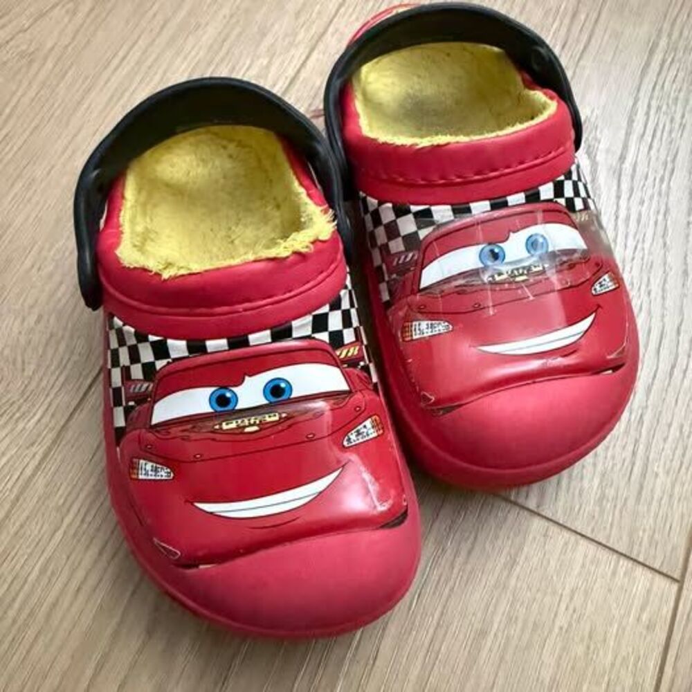 Crocs Kids' Lightning McQueen Lined Clogs Size 8/9